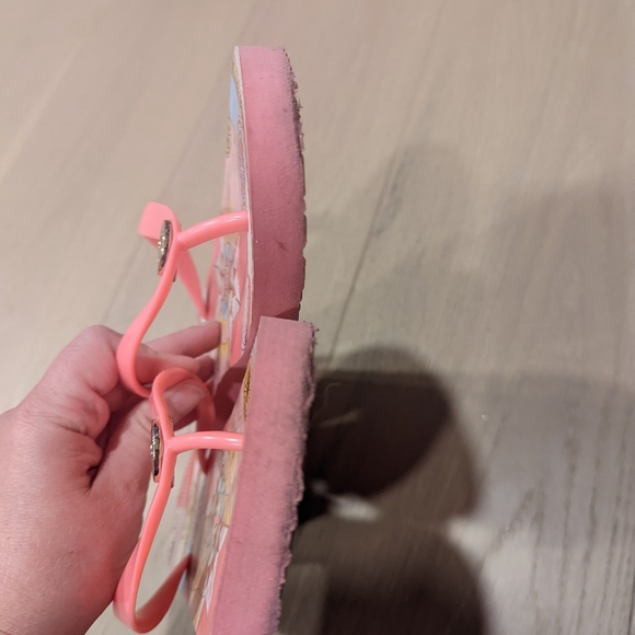 Tory Burch Pink Patterned Flip Flops - Picture 5 of 10